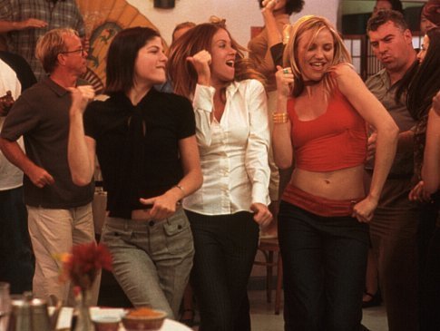 Still of Cameron Diaz, Christina Applegate and Selma Blair in The Sweetest Thing (2002)