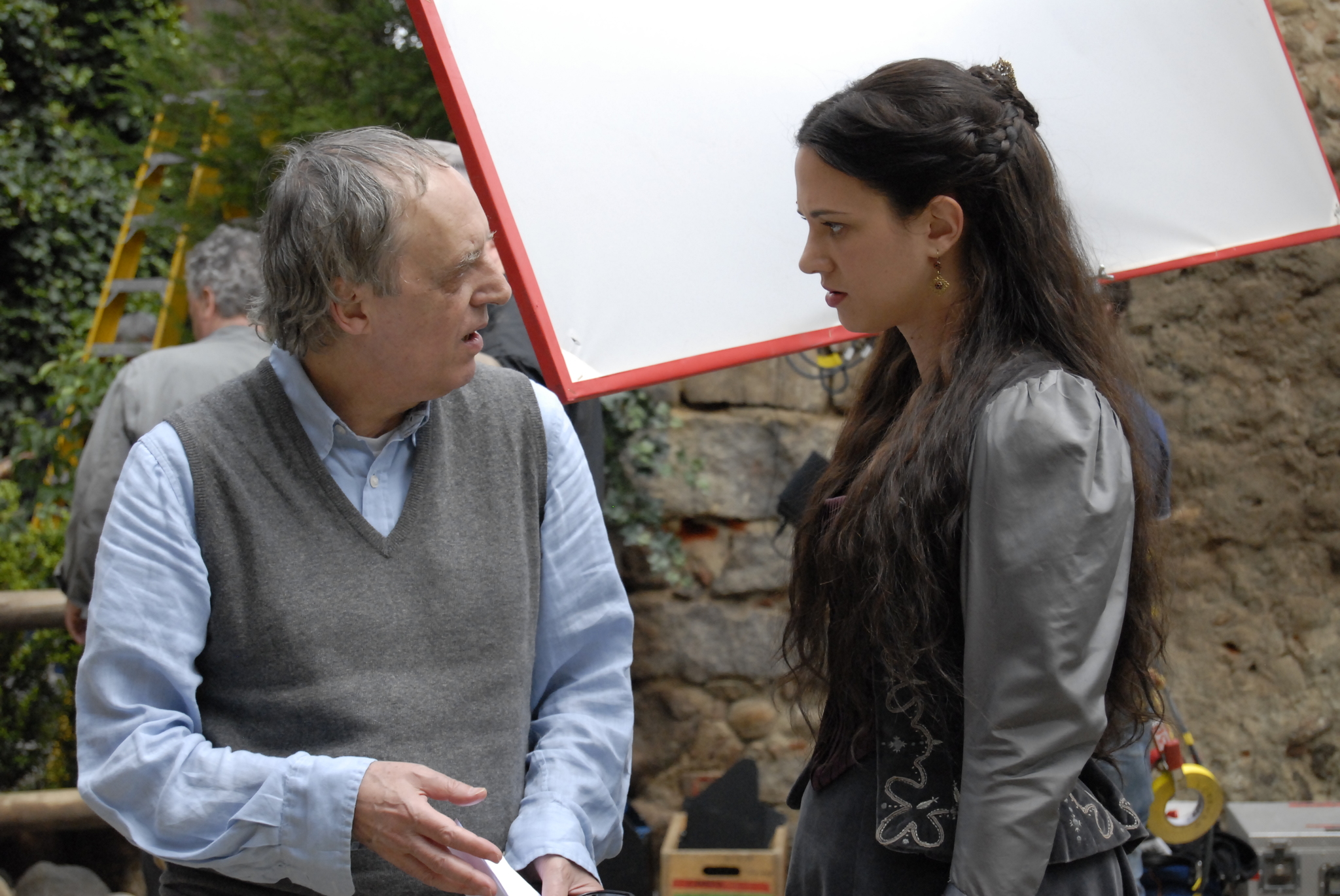 Still of Asia Argento and Dario Argento in Dracula 3D (2012)