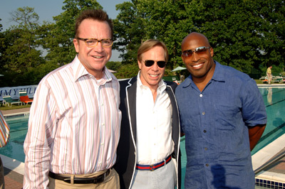 Tom Arnold, Tommy Hilfiger and Tiki Barber