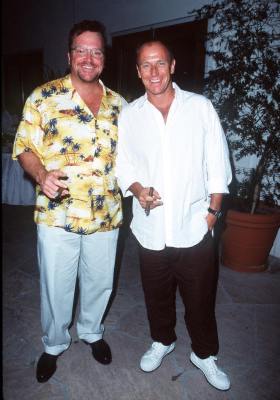 Tom Arnold and Corbin Bernsen