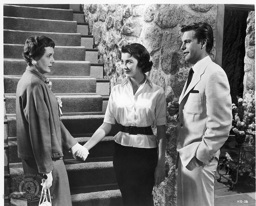 Still of Mary Astor, Robert Wagner and Virginia Leith in A Kiss Before Dying (1956)