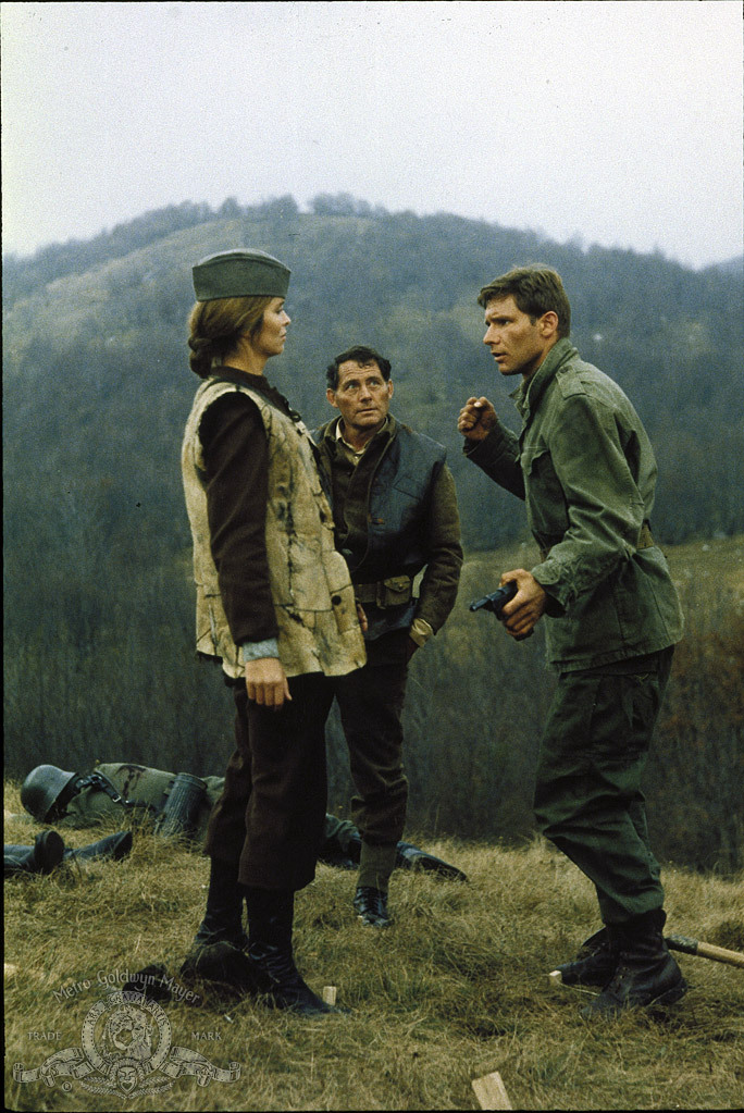 Still of Harrison Ford, Barbara Bach and Robert Shaw in Force 10 from Navarone (1978)