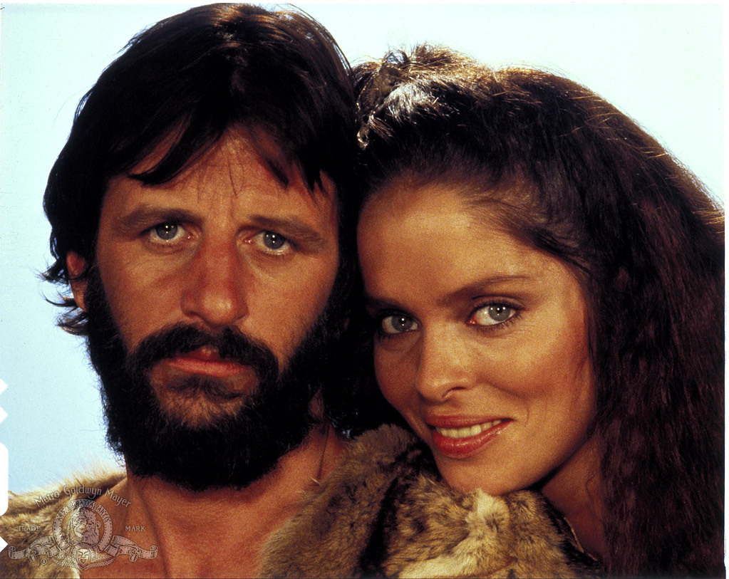 Still of Barbara Bach and Ringo Starr in Caveman (1981)