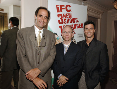 Bob Balaban, Joshua Sapan and Evan Shapiro