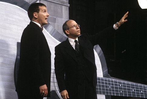 Still of Bob Balaban and Michael Hitchcock in A Mighty Wind (2003)