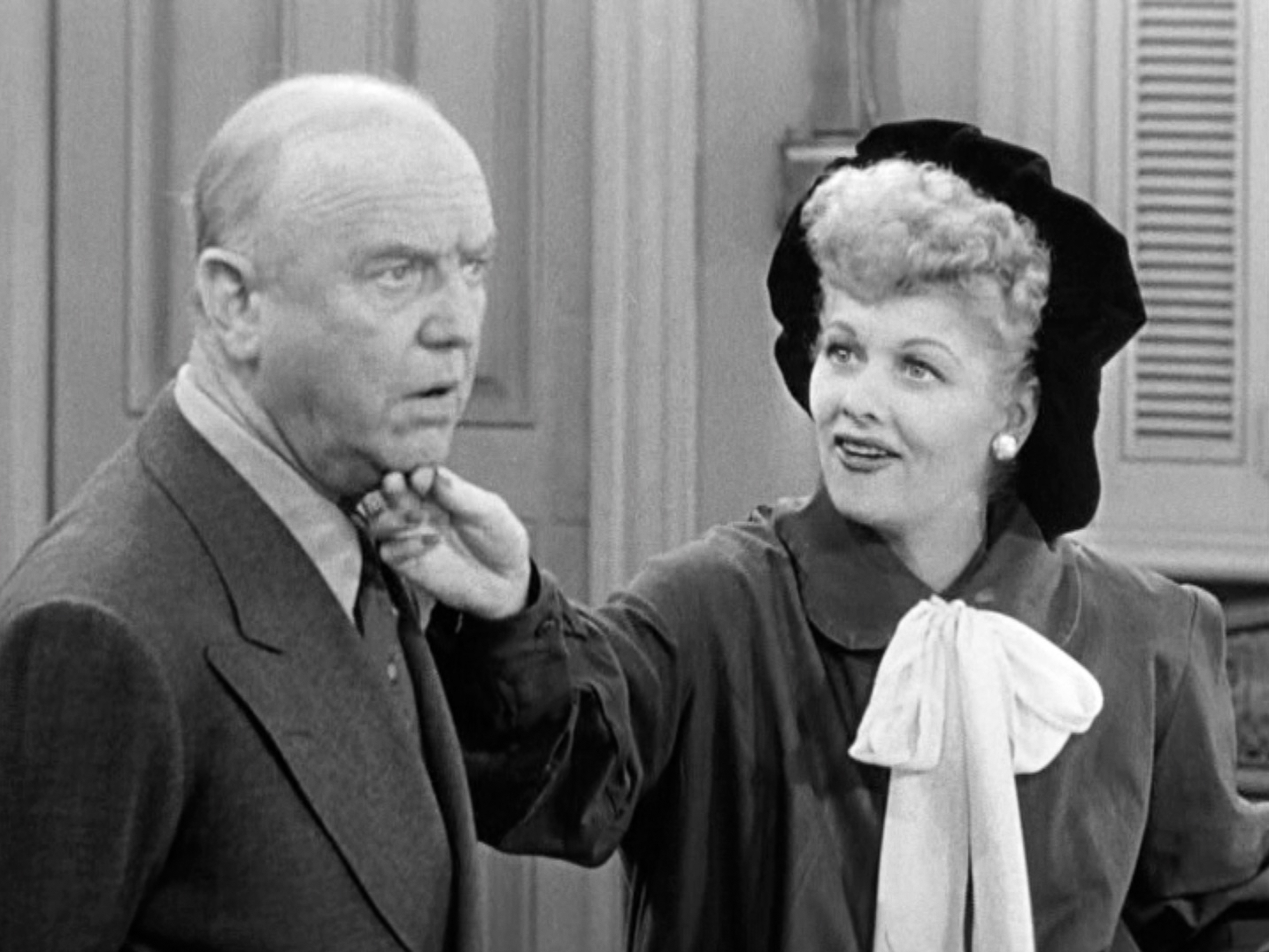Still of Lucille Ball and William Frawley in I Love Lucy (1951)