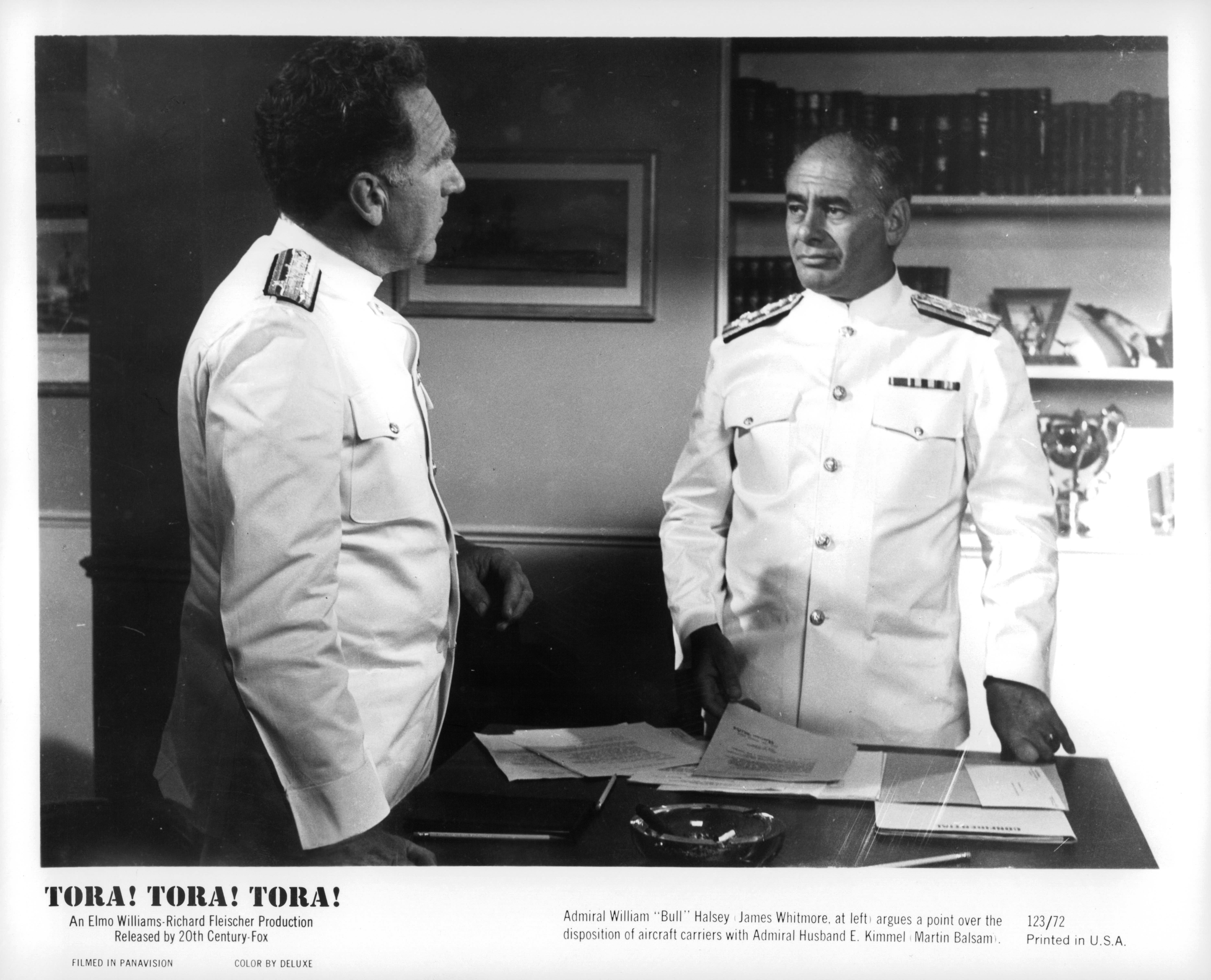 Still of Martin Balsam and James Whitmore in Tora! Tora! Tora! (1970)