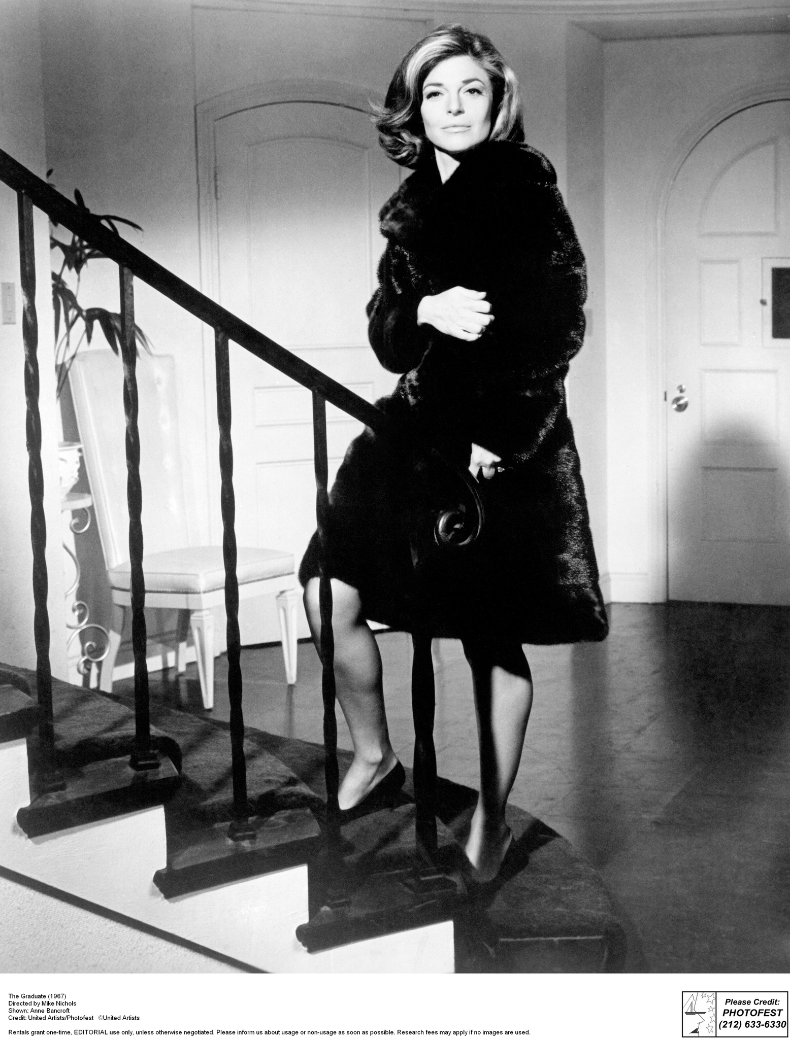 Still of Anne Bancroft in The Graduate (1967)
