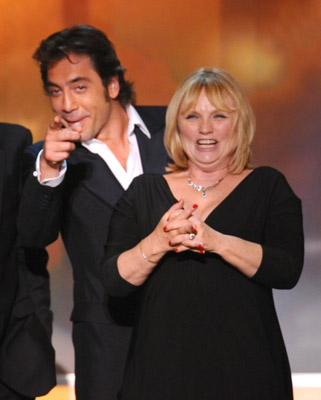 Javier Bardem and Tess Harper at event of 14th Annual Screen Actors Guild Awards (2008)