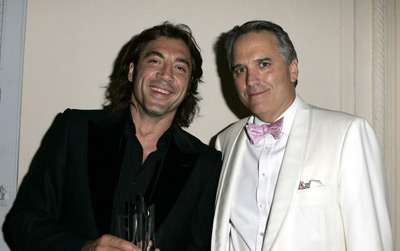 Javier Bardem and Vincent Roberti