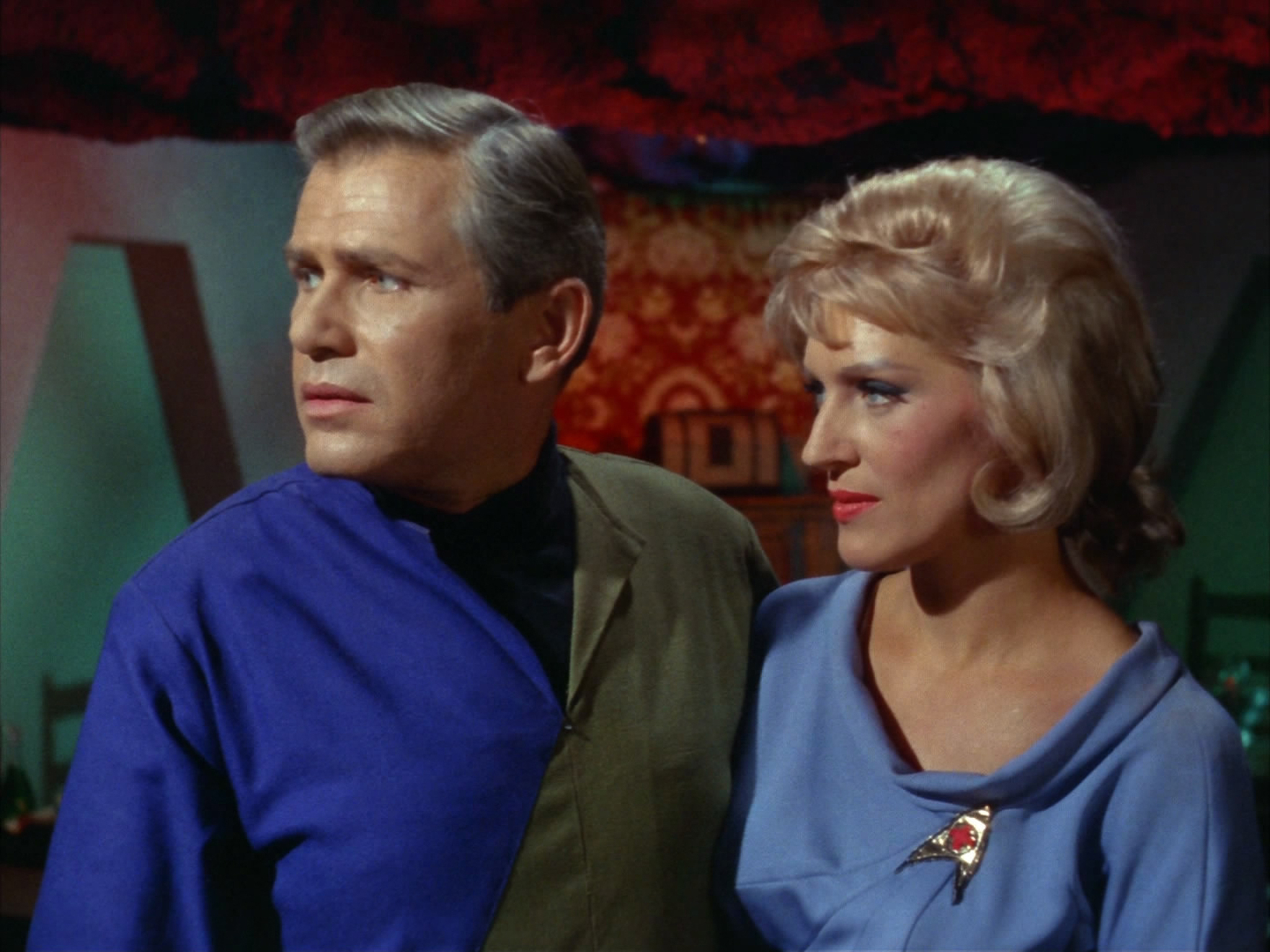 Still of Majel Barrett and Michael Strong in Star Trek (1966)