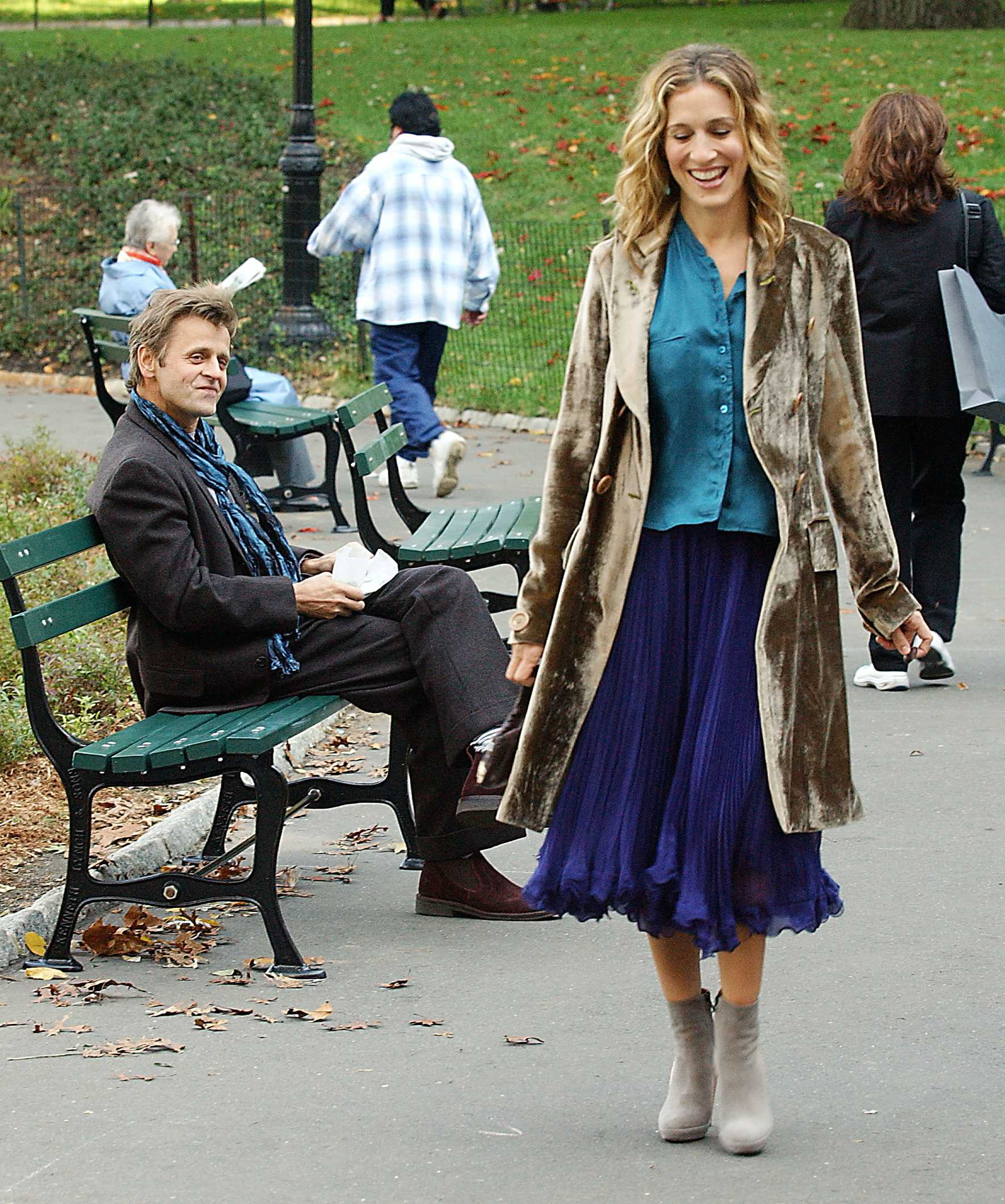 Still of Sarah Jessica Parker and Mikhail Baryshnikov in Sex and the City (1998)
