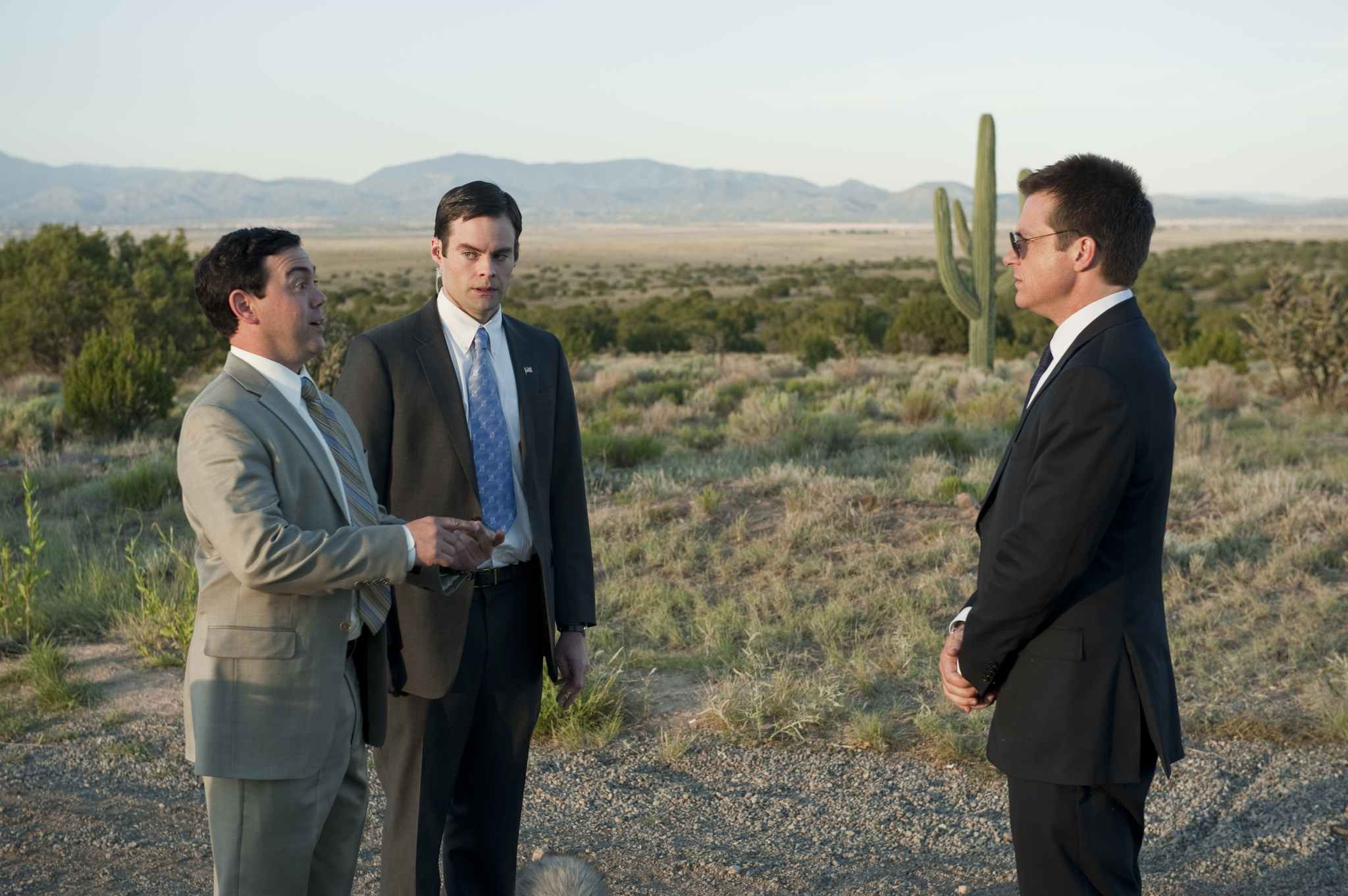 Still of Jason Bateman, Bill Hader and Joe Lo Truglio in Polas (2011)