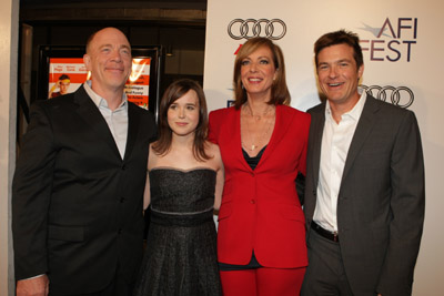 Jason Bateman, Allison Janney, Ellen Page and J.K. Simmons at event of Juno (2007)