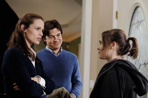 Still of Jason Bateman, Jennifer Garner and Ellen Page in Juno (2007)