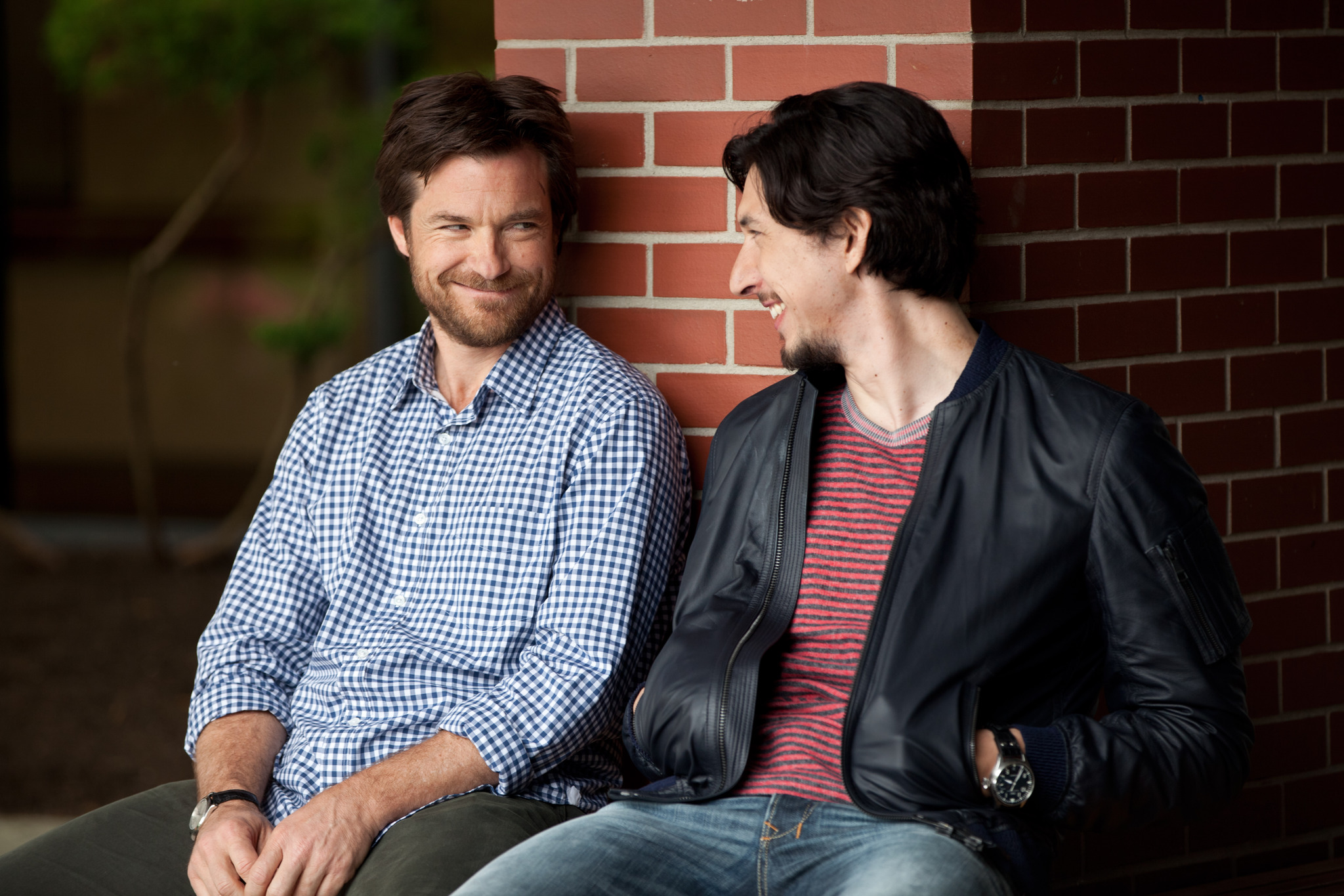 Still of Jason Bateman and Adam Driver in This Is Where I Leave You (2014)