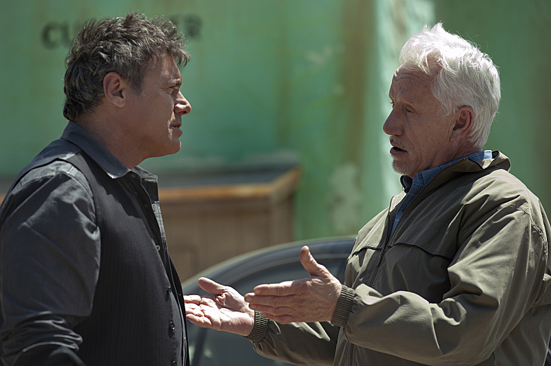 Still of James Woods, Steven Bauer and Ray Donovan in Ray Donovan (2013)