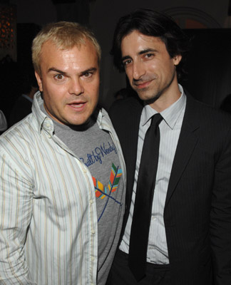 Noah Baumbach and Jack Black at event of Margot at the Wedding (2007)