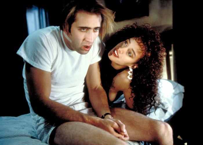 Still of Nicolas Cage and Jennifer Beals in Vampire's Kiss (1988)