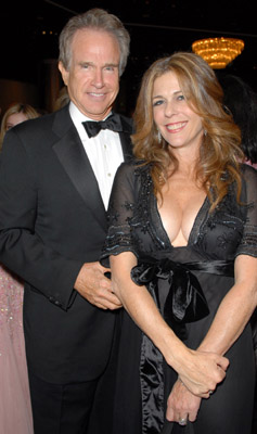 Warren Beatty and Rita Wilson