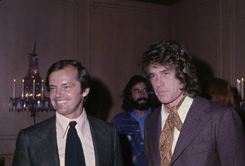 Jack Nicholson and Warren Beatty circa 1970s