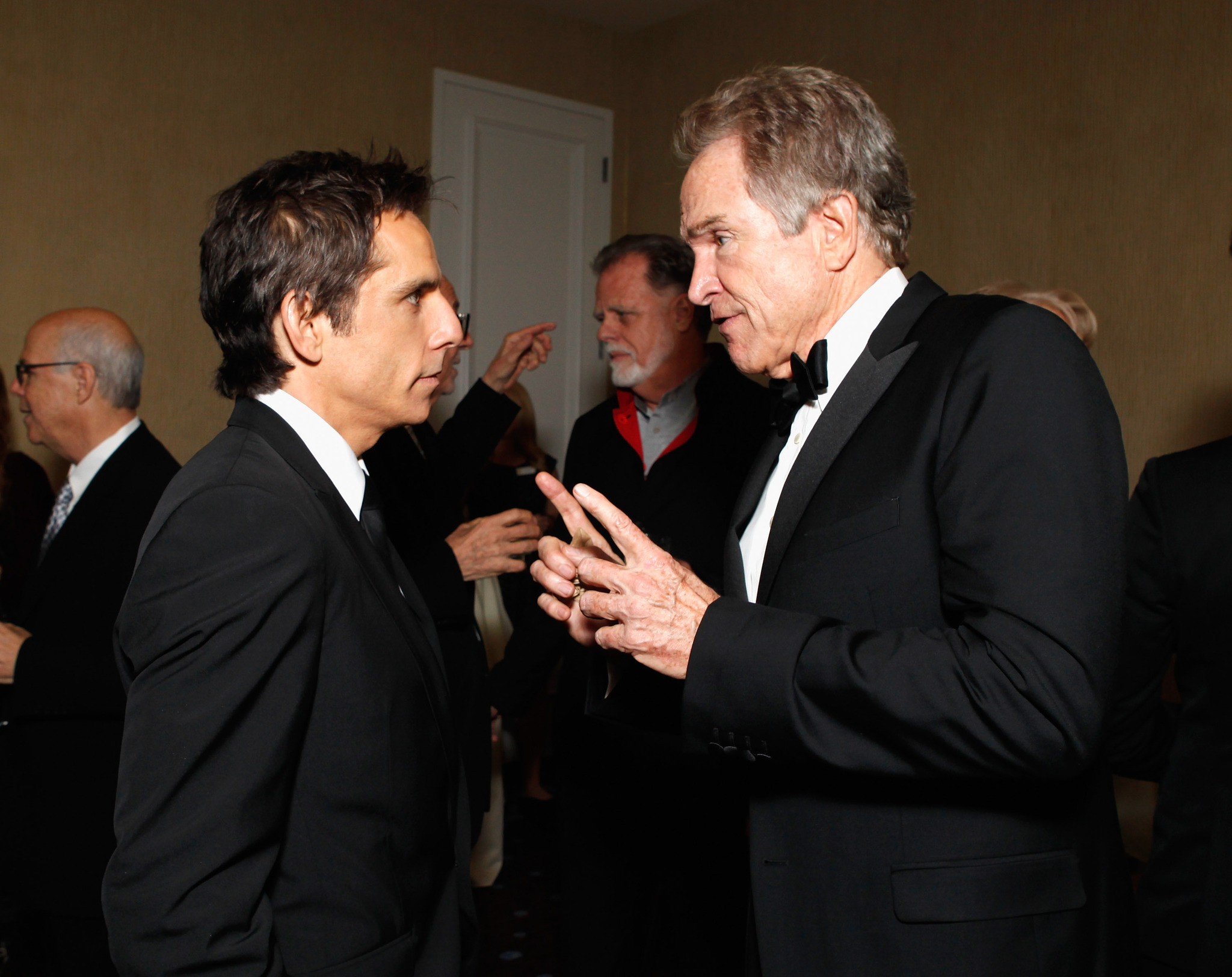 Warren Beatty and Ben Stiller