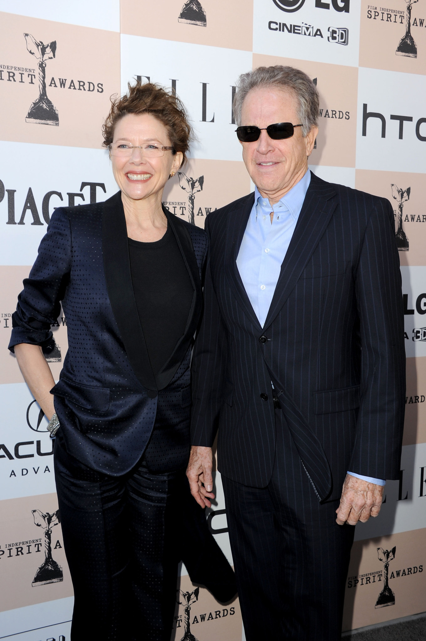 Warren Beatty and Annette Bening