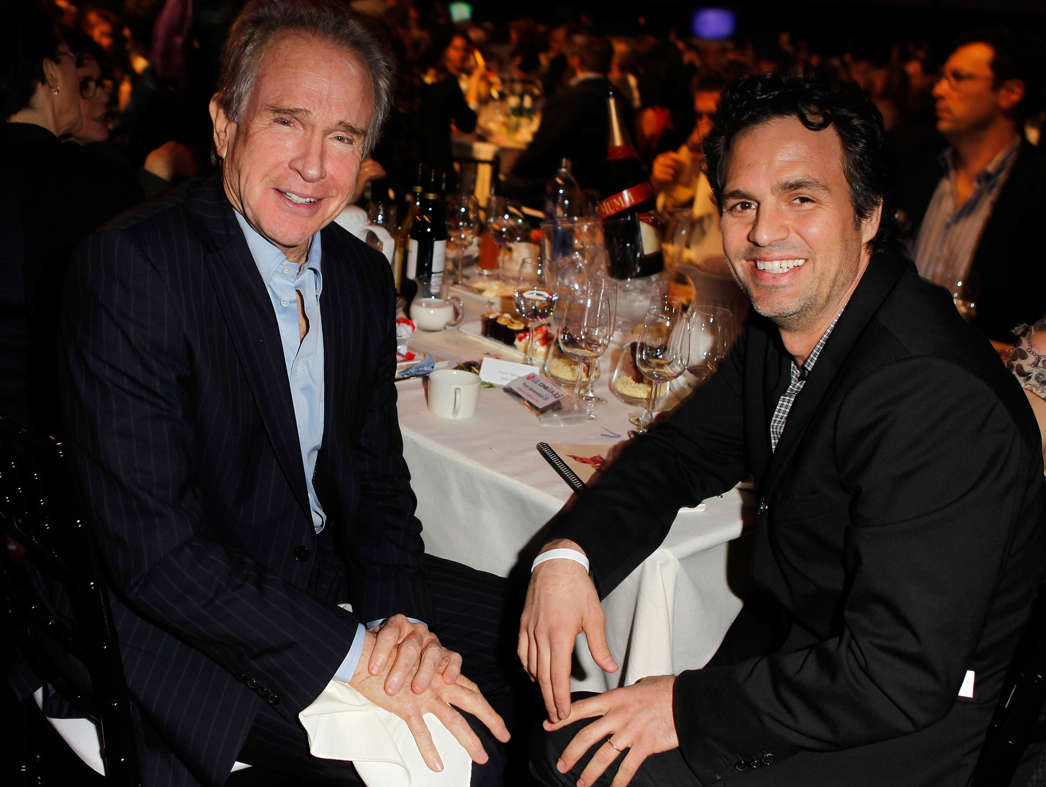 Warren Beatty and Mark Ruffalo