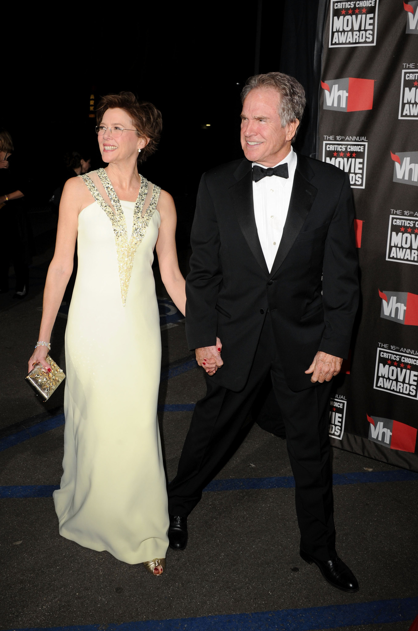 Warren Beatty and Annette Bening