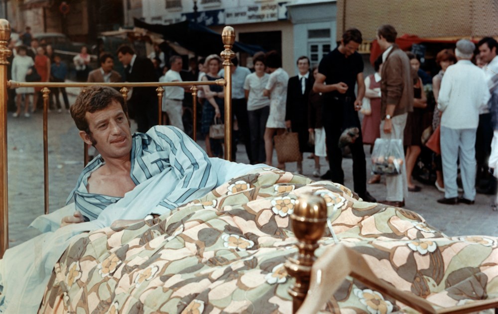 Still of Jean-Paul Belmondo in The Brain (1969)