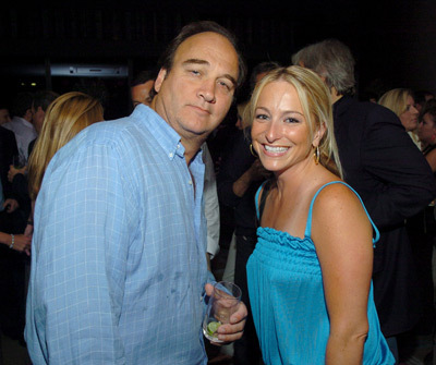 James Belushi and Emily Glassman