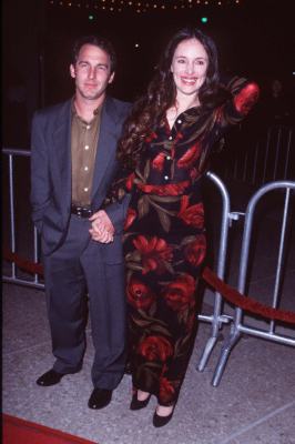 Madeleine Stowe and Brian Benben at event of Seven Years in Tibet (1997)