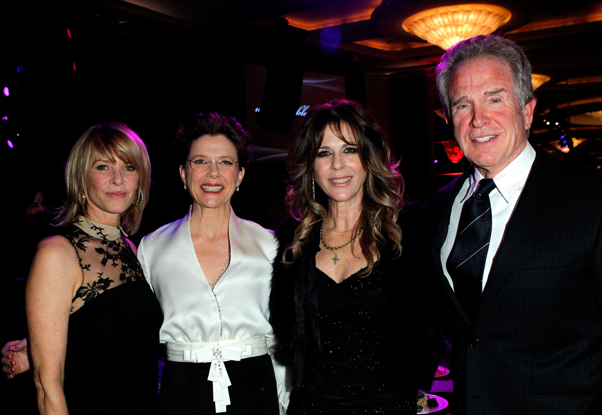 Warren Beatty, Annette Bening, Kate Capshaw and Rita Wilson