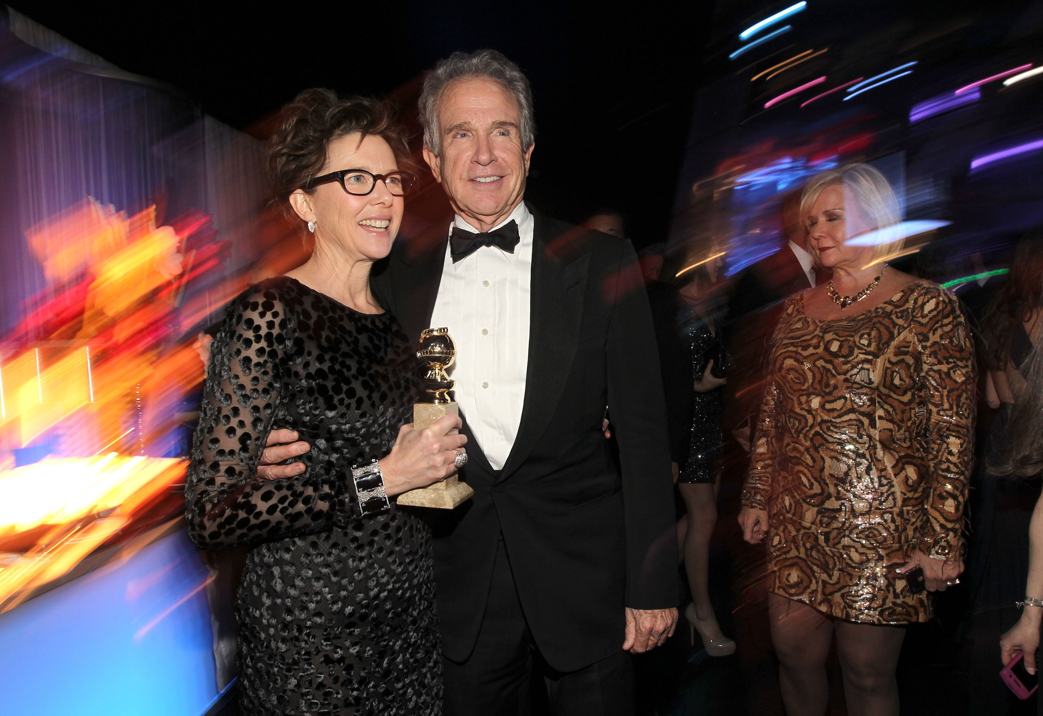 Warren Beatty and Annette Bening