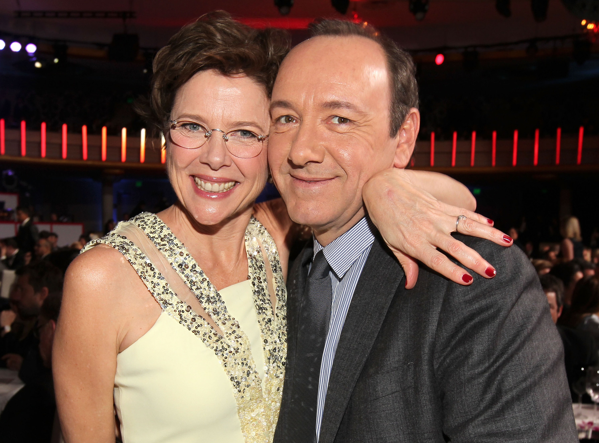 Kevin Spacey and Annette Bening