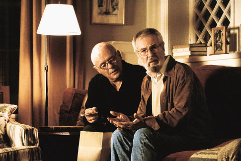 Anthony Hopkins and Robert Benton in The Human Stain (2003)