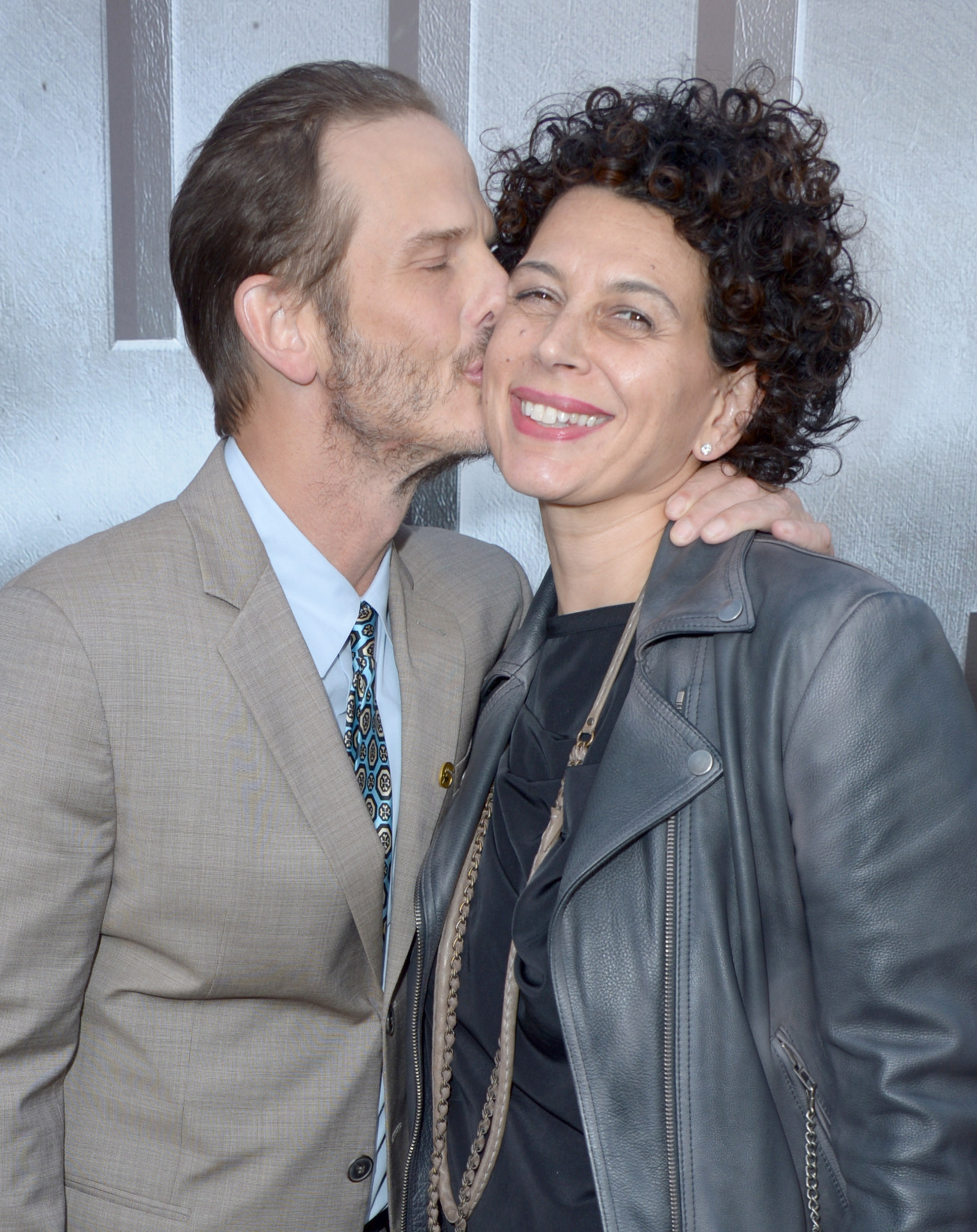 Peter Berg and Donna Langley at event of Laivu musis (2012)
