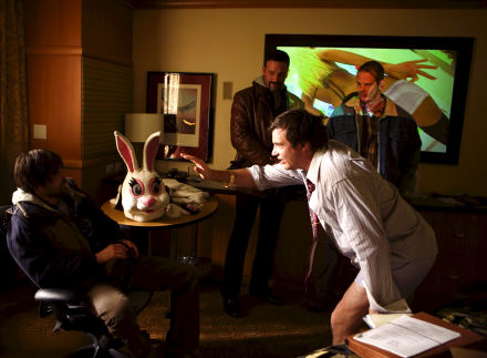 Still of Ben Affleck, Jason Bateman, Peter Berg and Martin Henderson in Smokin' Aces (2006)