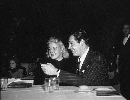 Milton Berle and friend at Ciro's, 1941.