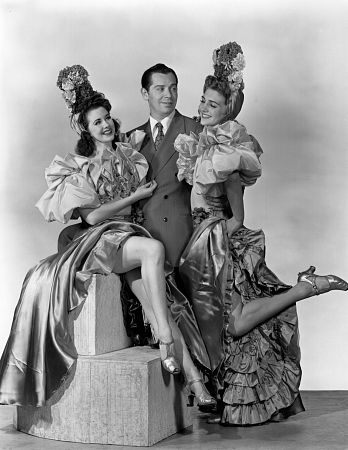 Milton Berle with the Chez Paree Girls, c. 1935.