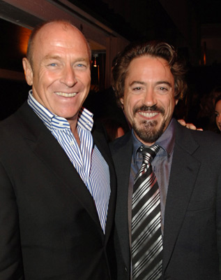 Robert Downey Jr. and Corbin Bernsen at event of Kiss Kiss Bang Bang (2005)