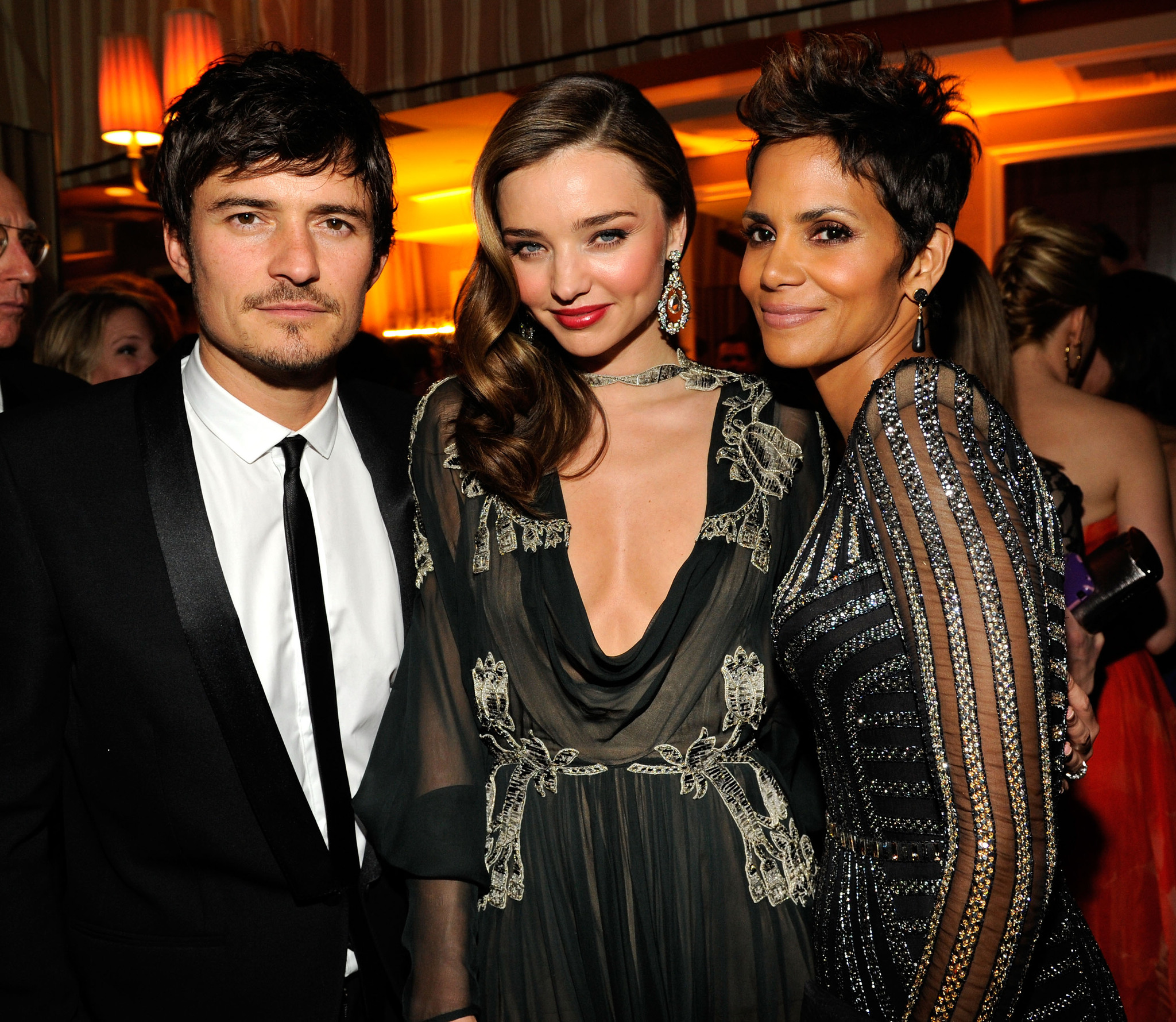 Halle Berry, Orlando Bloom and Miranda Kerr