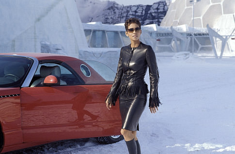 Jinx (HALLE BERRY) arrives at the Ice Palace.
