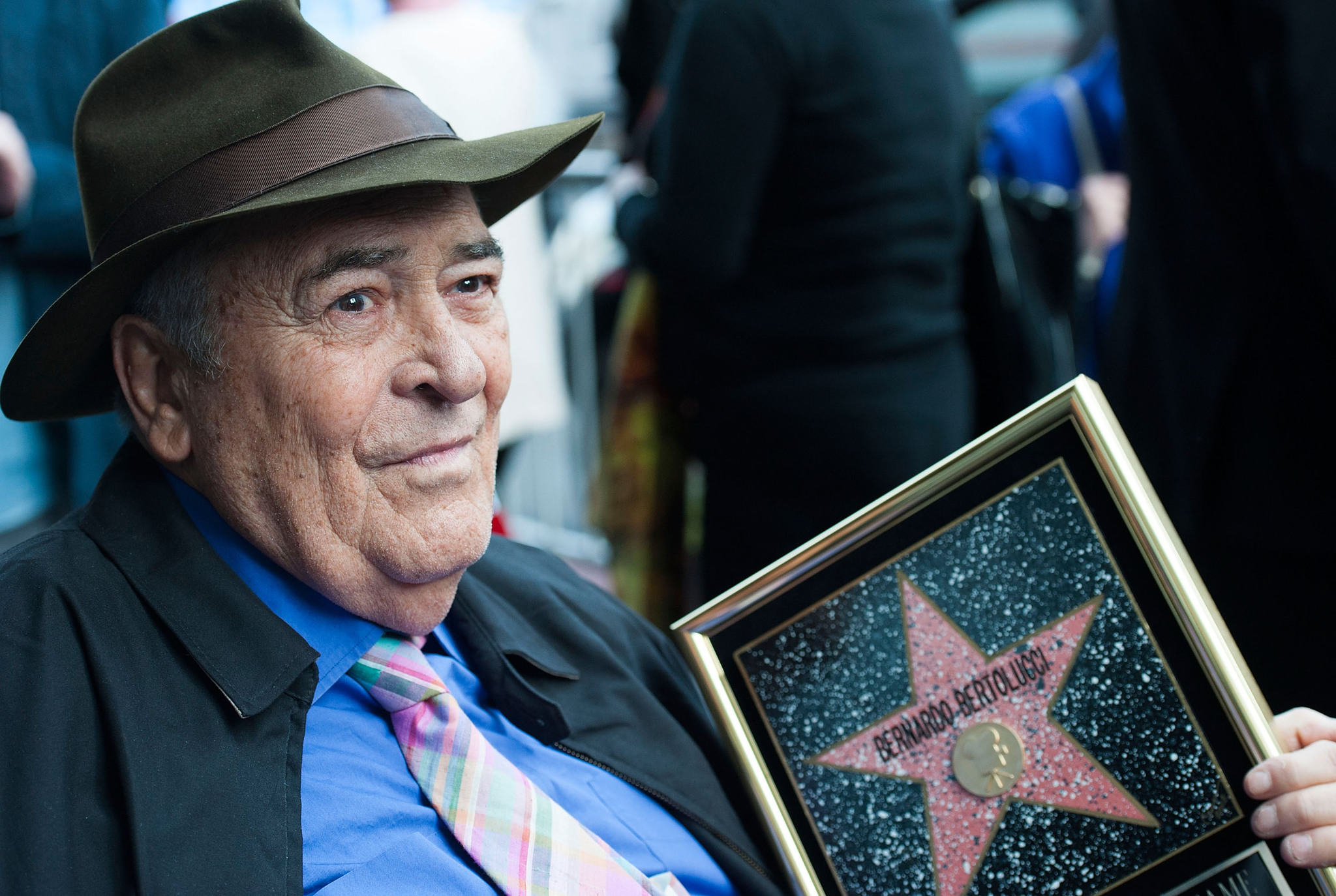 Director Bernardo Bertolucci celebrates his Star on the Hollywood Walk of Fame on November 19, 2013 in Hollywood, California.