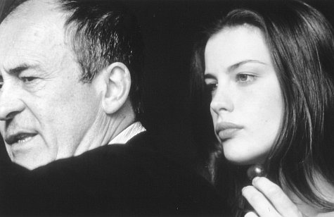 Liv Tyler and Bernardo Bertolucci in Stealing Beauty (1996)