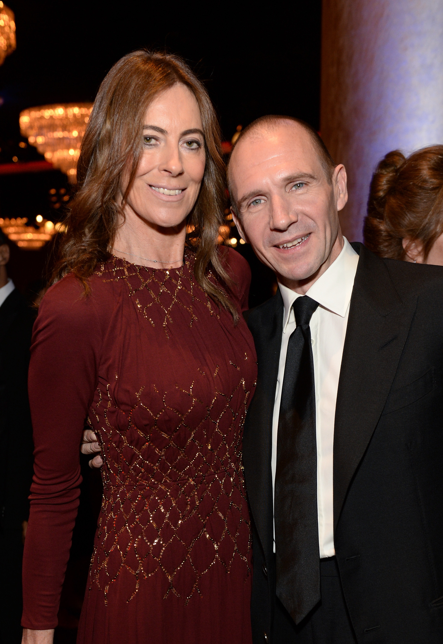 Ralph Fiennes and Kathryn Bigelow
