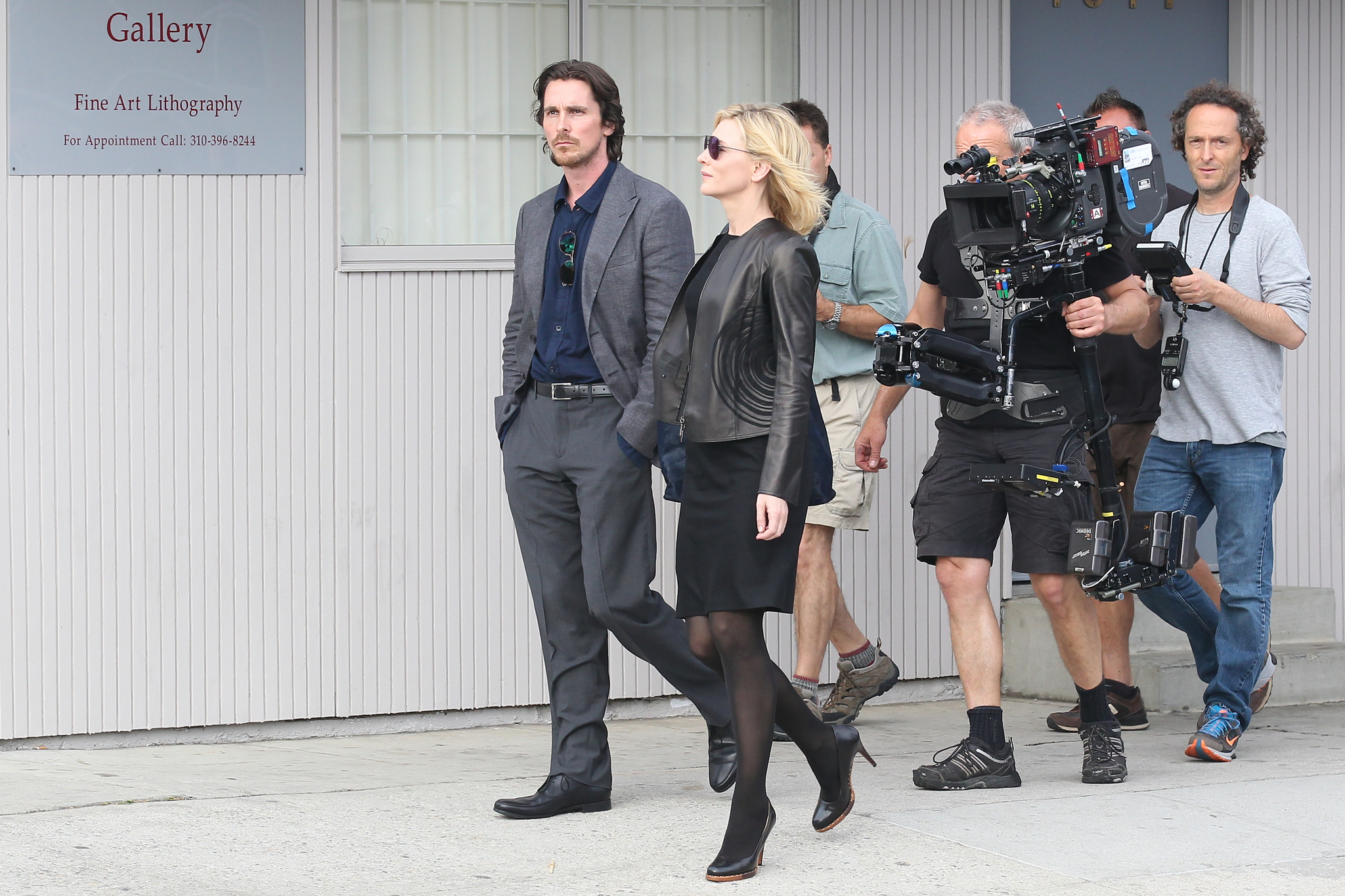 Christian Bale and Cate Blanchett in Knight of Cups (2015)