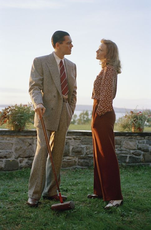 Still of Leonardo DiCaprio and Cate Blanchett in Aviatorius (2004)
