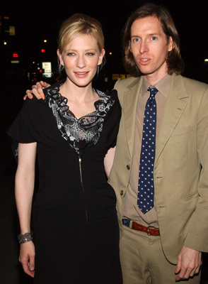 Cate Blanchett and Wes Anderson at event of The Life Aquatic with Steve Zissou (2004)