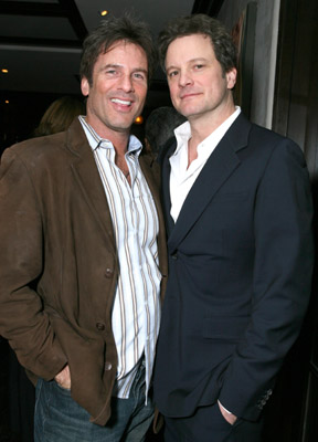 Colin Firth and Hart Bochner